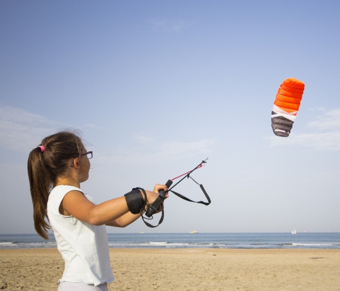 Latawiec Cross Kites Boarder 2.5 Fluor Orange